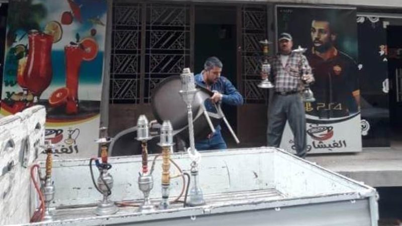 مصادرة 12 شيشه