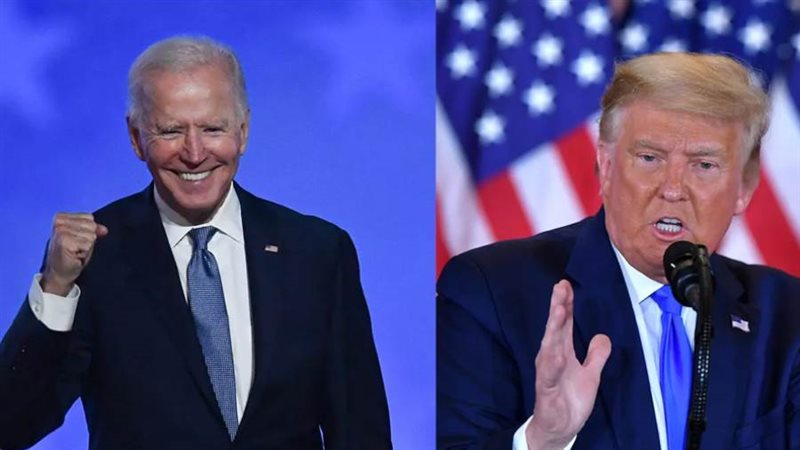 بايدن وترامب
