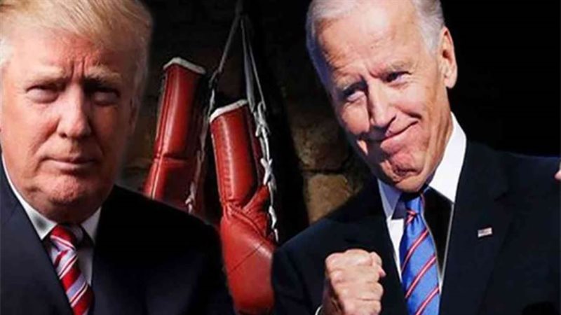 بايدن يتقدم على ترامب