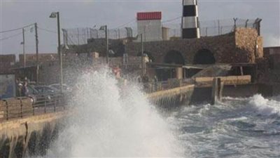  أمطار غزيرة على الإسكندرية ورفع حالة الاستعداد