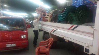 رفع 163 حالة إشغال طريق في حملة مكبرة بدمنهور