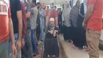 إقبال كبير للناخبين للإدلاء بأصواتهم بمدرسة القطامية الإعدادية.. (فيديو)