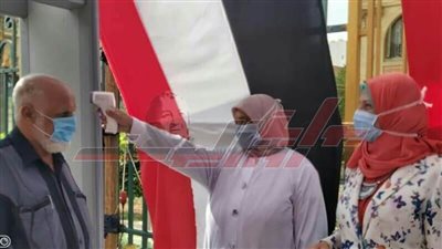 لمواجهة كورونا.. فرق طبية لقياس حرارة الناخبين بـ”المنوفية“