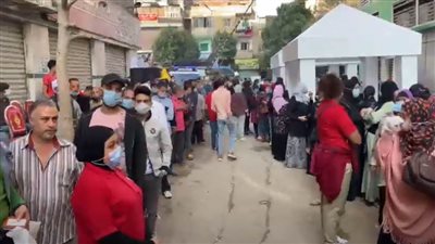  إقبال كبير لانتخابات النواب بلجان المعادي والشروق.. فيديو