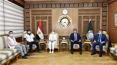 محافظ الدقهلية يستقبل وفد البعثة الدولية لمراقبة الانتخابات