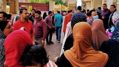 اقبال كبير من السيدات وكبار السن والشباب على لجان انتخابات مجلس النواب بالغربية