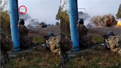 دبابة تنجو بأعجوبة.. والجيش الأذربيجاني يسيطر علي مدينة تاريخية.. (فيديو)