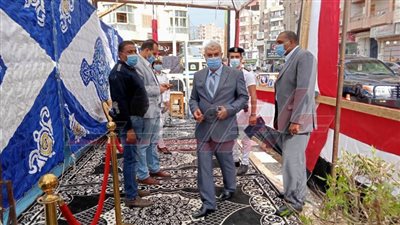 مدير أمن كفرالشيخ يتفقد محيط اللجان الانتخابية 