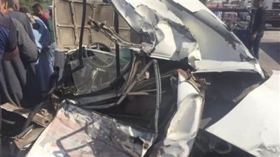 مصرع 3 وإصابة 12 في حادث أتوبيس وميكروباص وملاكي بأسيوط