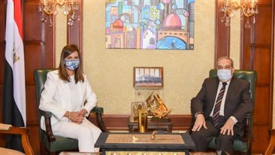 وزيرة الهجرة تستقبل وزير الإنتاج الحربي للإعداد لمؤتمر 