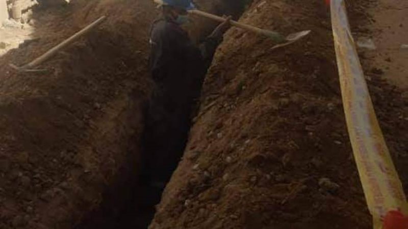 مد الشبكات الأرضية