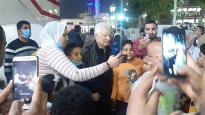 عاجل بالصور.. الظهور الأول لمرتضى منصور في نادي الزمالك بعد خسارة 