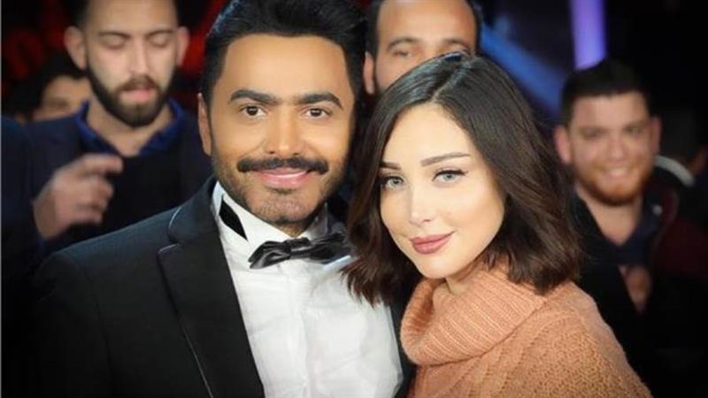 انفصال تامر حسني