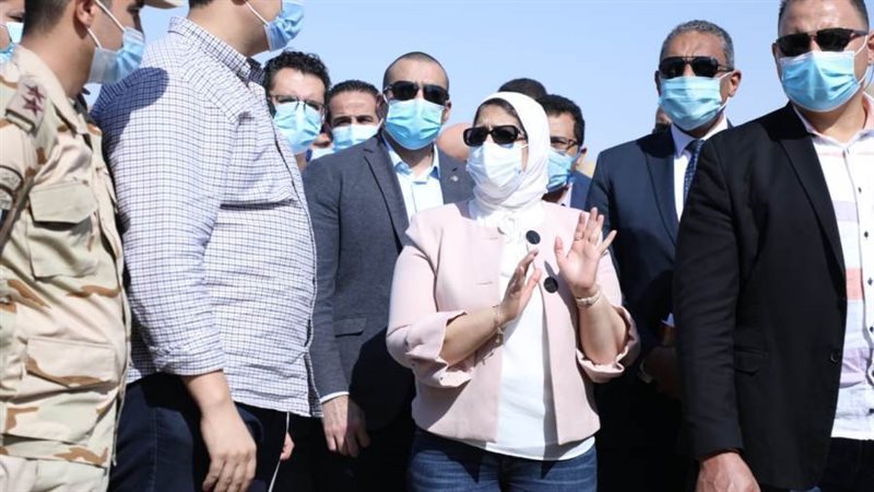 وزيرة الصحة في وحدة