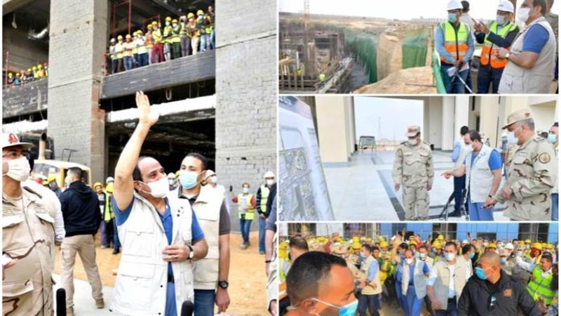 الرئيس يتفقد مدينة