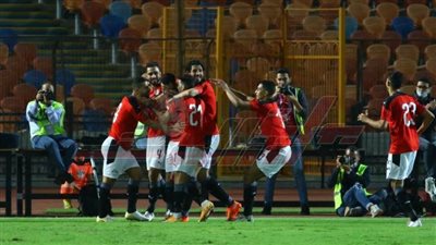 هدف أول لمصر في شباك توجو