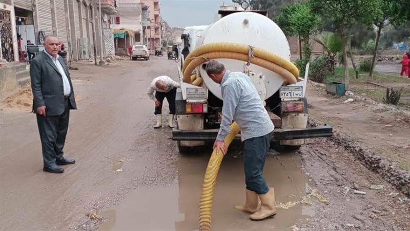 رفع مياه الأمطار