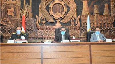 محافظ الغربية يرفع درجات التأهب استعداداً لمجابهة الأزمات والكوارث