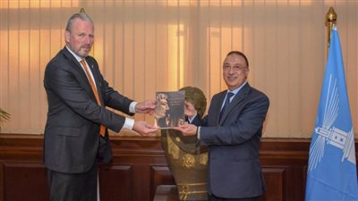 محافظ الإسكندرية يستقبل سفير هولندا لبحث سبل التعاون بين الجانبين