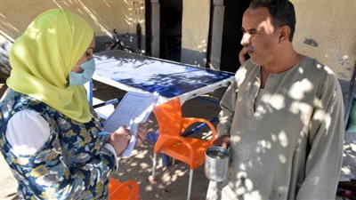 مياه الشرب بسوهاج تجري استطلاع رأي لمواطني البلينا