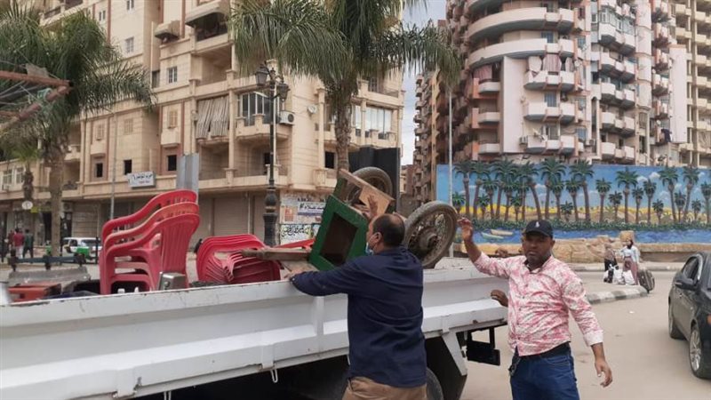 رفع وإزالة الإشغالات