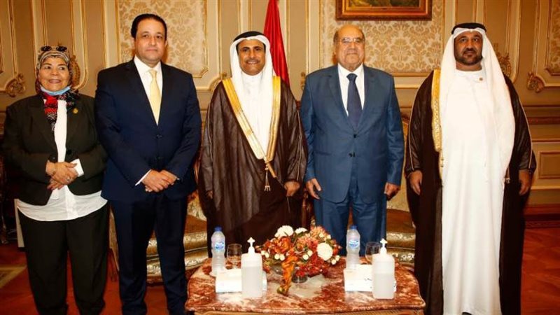 وفد البرلمان العربي