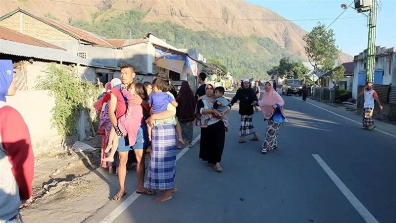 زلزال يضرب جزيرة