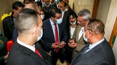 «مستقبل وطن» يطمئن على مصابي حادث ميدان الرماية بالهرم