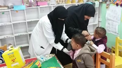 تطعيم 370 ألف طالب ضد الالتهاب السحائي بالدقهلية