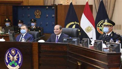  الرئيس السيسي يحضر اختبار کشف الهيئة للطلبة المتقدمين للالتحاق بكلية الشرطة