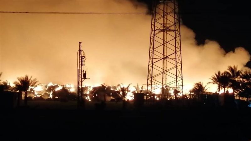 حريق المخزن