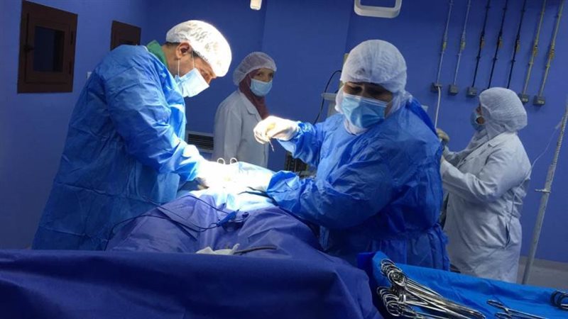 عملية جراحية بمستشفي