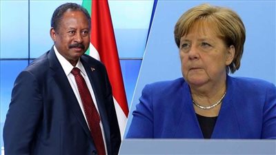 حمدوك وميركل يبحثان هاتفيًا أوضاع اللاجئين الإثيوبيين في السودان