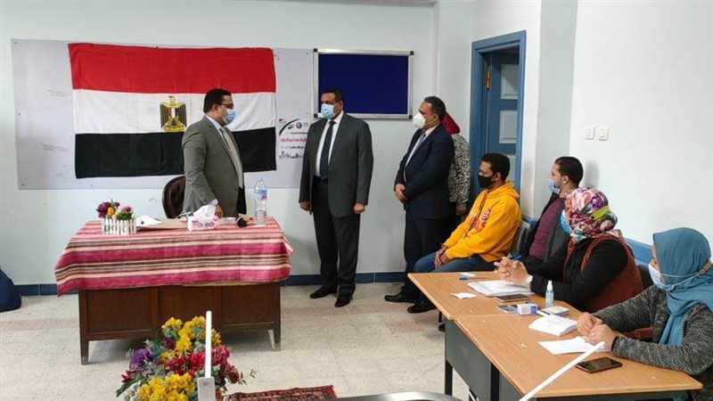 محافظة البحيرة يتفقد