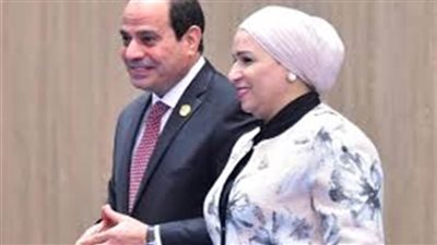 قرينة الرئيس عن السيسي: 