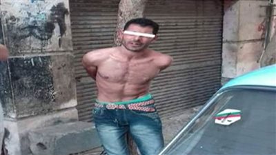 تفاصيل توثيق شخص بعمود إنارة بالغربية لتحرشه بطفلة