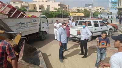 حملة لرفع الإشغالات بالشروق