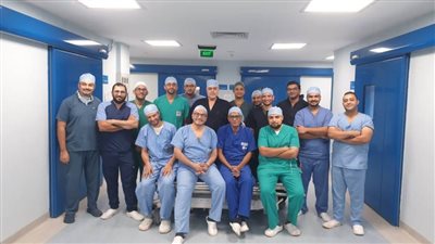 الفريق الطائر بالمستشفيات التعليمية يجري جراحتي تغيير صمام ميترالي بالمنظار