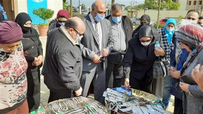 قومى المرأة بالبحيرة يطلق حملة طرق الأبواب  بعنوان 