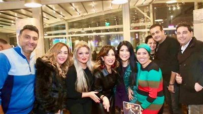  بحضور نهال عنبر وأسامة منير.. أمل رزق تحتفل بعيد ميلادها (صور)