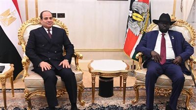 السيسي يستعرض مع النائب الأول لرئيس جنوب السودان دعم مصر لجهود تنفيذ 