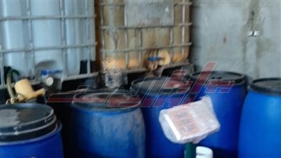 المنوفية: ضبط مصنع مخصبات زراعية والتحفظ علي 7 أطنان مواد كيماوية