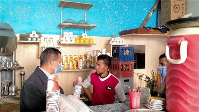 حملات رقابية على المطاعم والمقاهي بمراكز المنيا