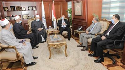 وكيل الأزهر يلتقي محافظ بني سويف.. ويؤكد: تزايد الإقبال على التعليم الأزهري
