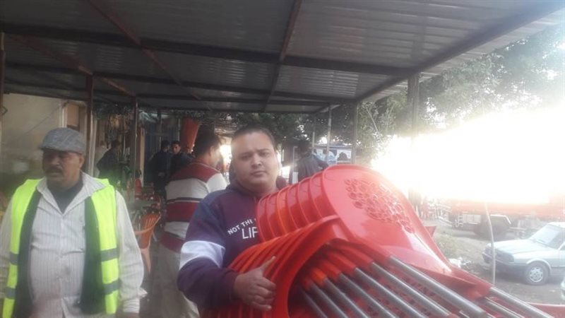 رفع وإزالة الإشغالات