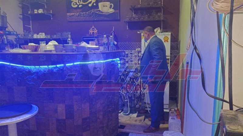 ضبط شيشة فى كافيهات