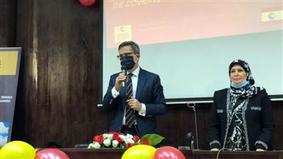 ندوة علمية حول كورونا والتعليم عن بعد بجامعة حلوان