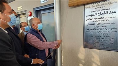 وزير الري يفتتح مرسى الأتوبيس النهري 