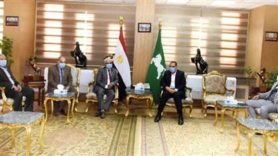 محافظ الشرقية يستقبل رئيس الهيئة القومية للتأمين الاجتماعي 