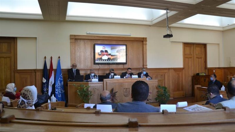 خلال ندوة هندسة الإسكندرية